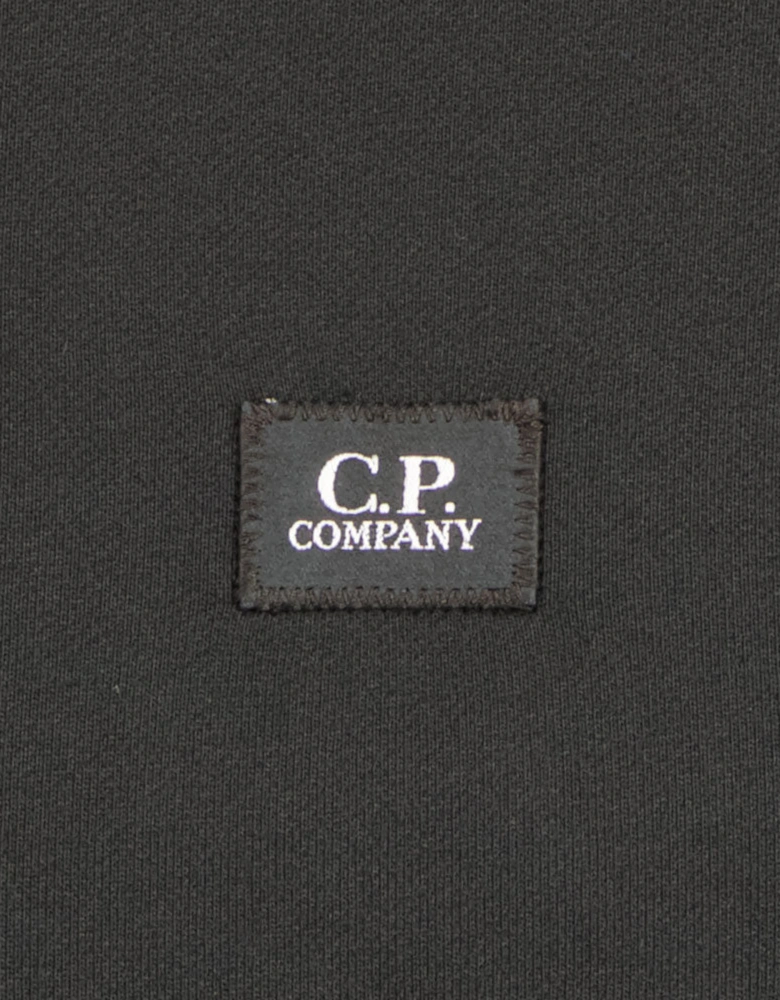 Logo Patch Quarter Button Sweatshirt