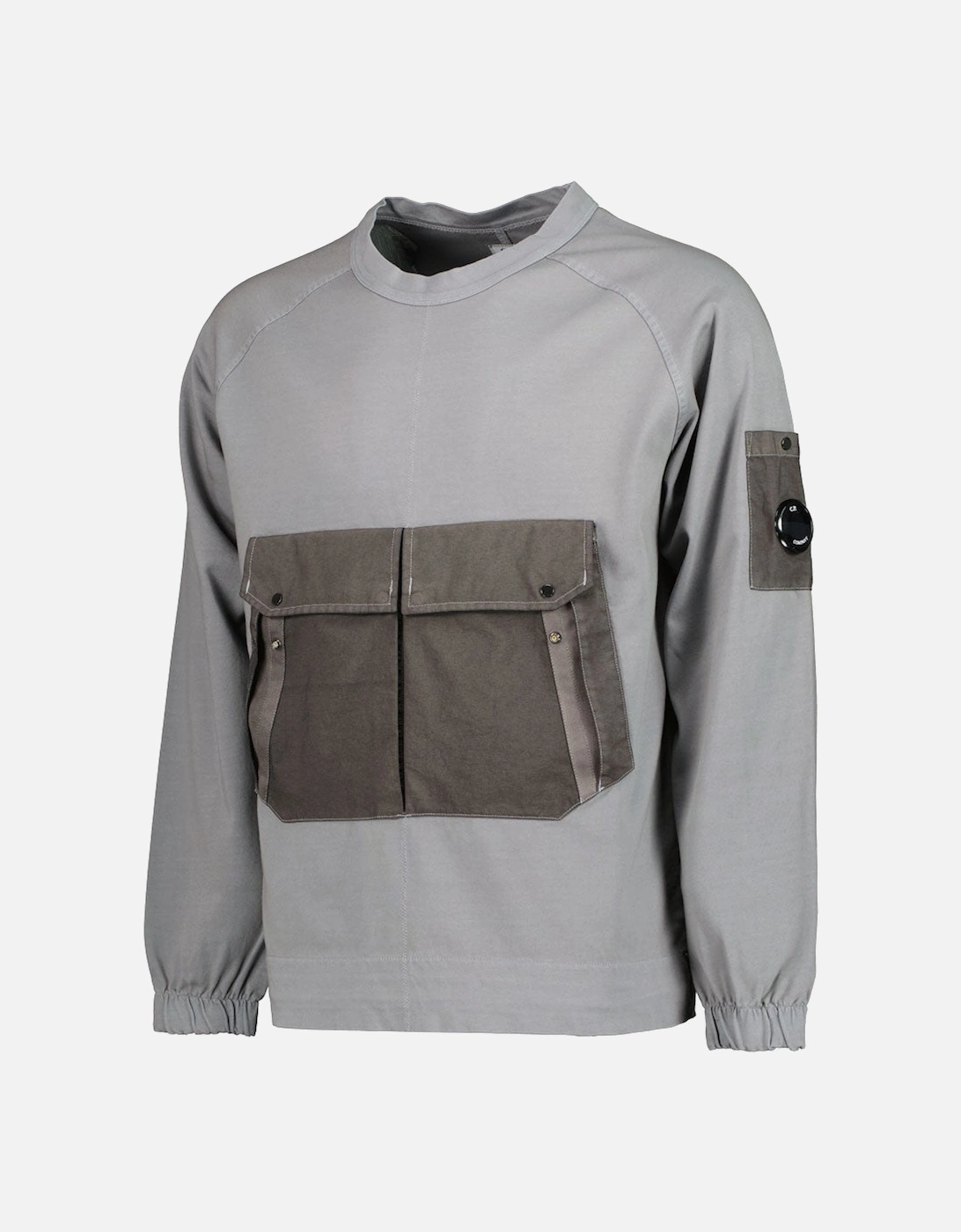 C.P. Mixed Heavy Jersey Lens Sweatshirt