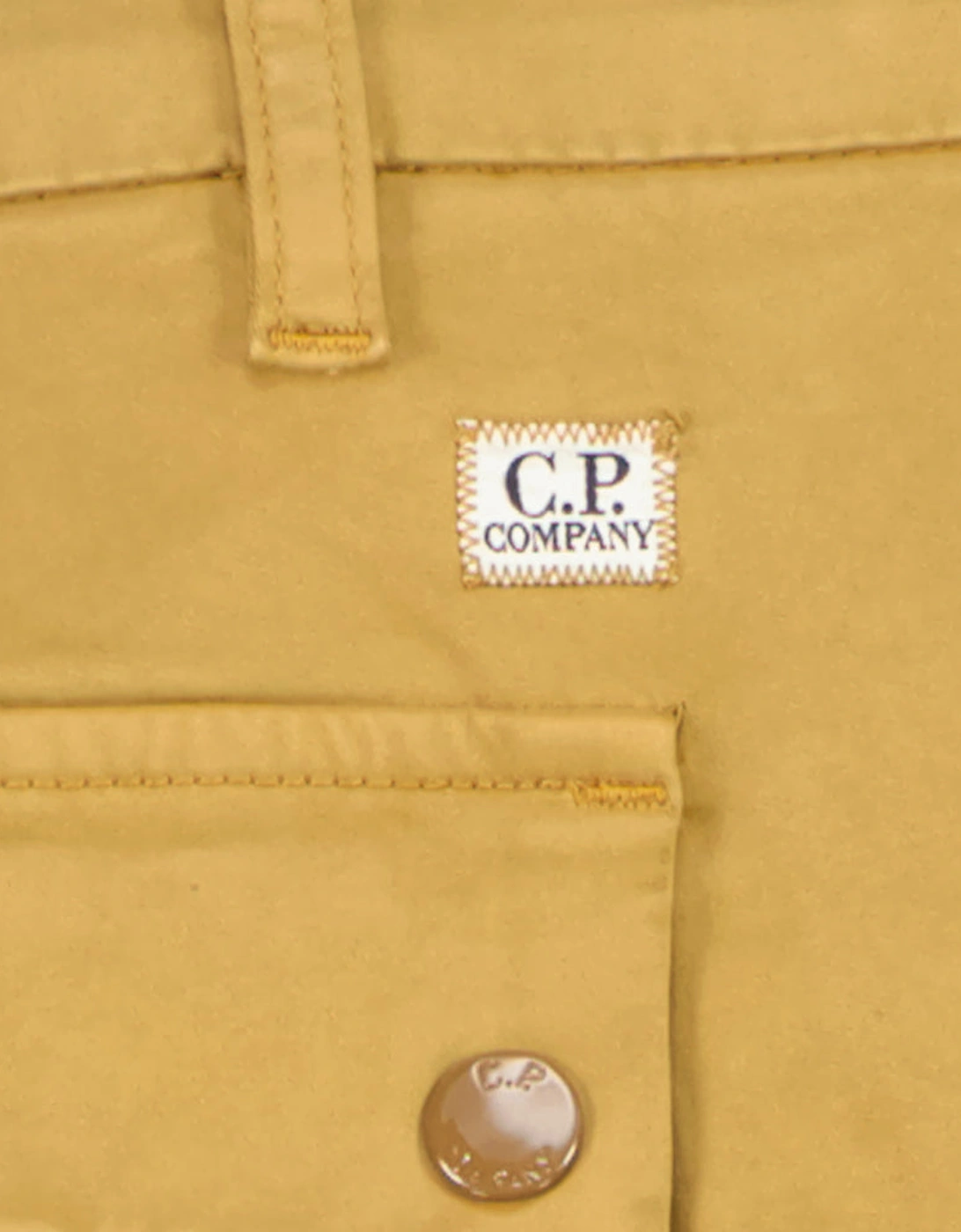 Stretch Satin Cargo Pants