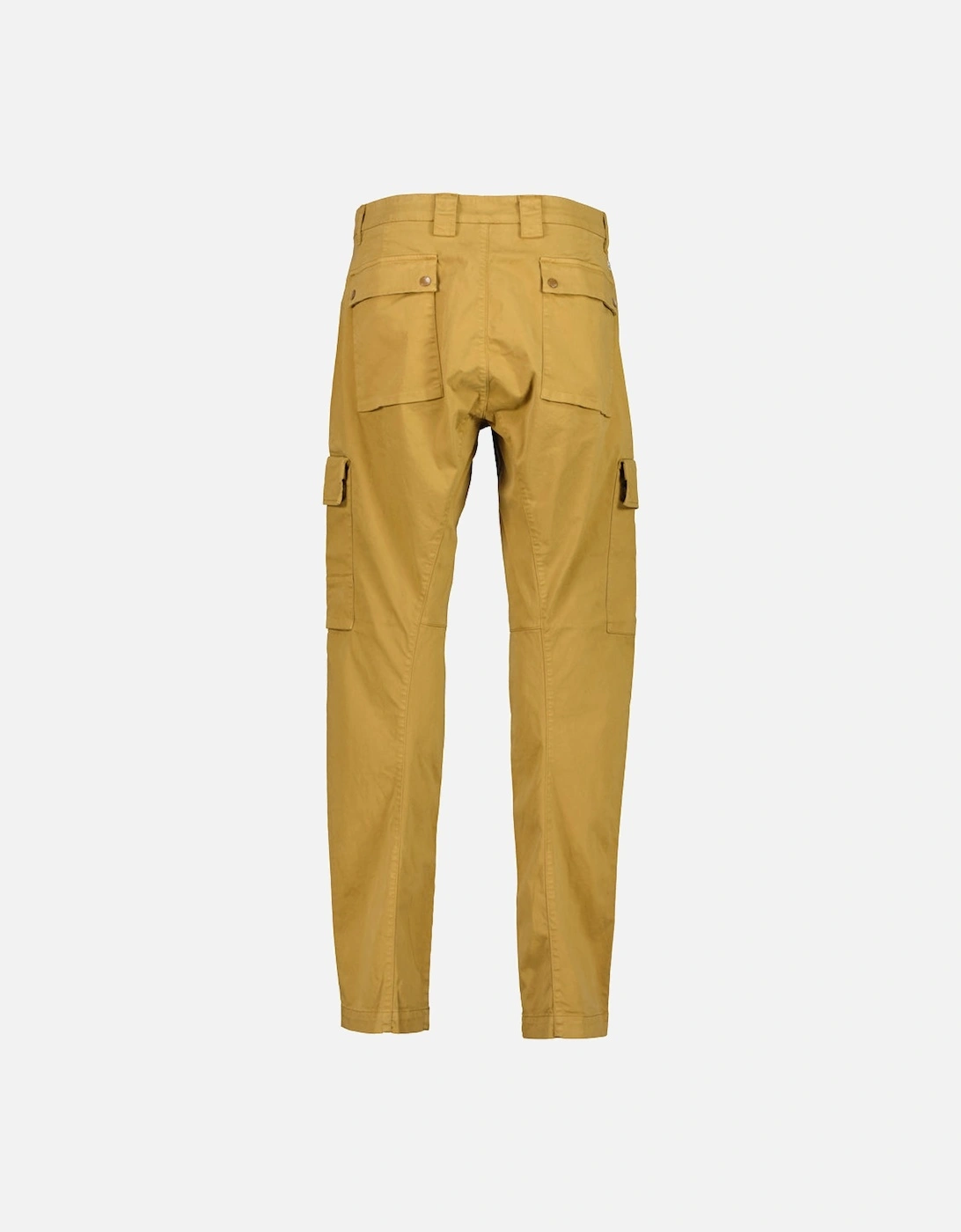 Stretch Satin Cargo Pants
