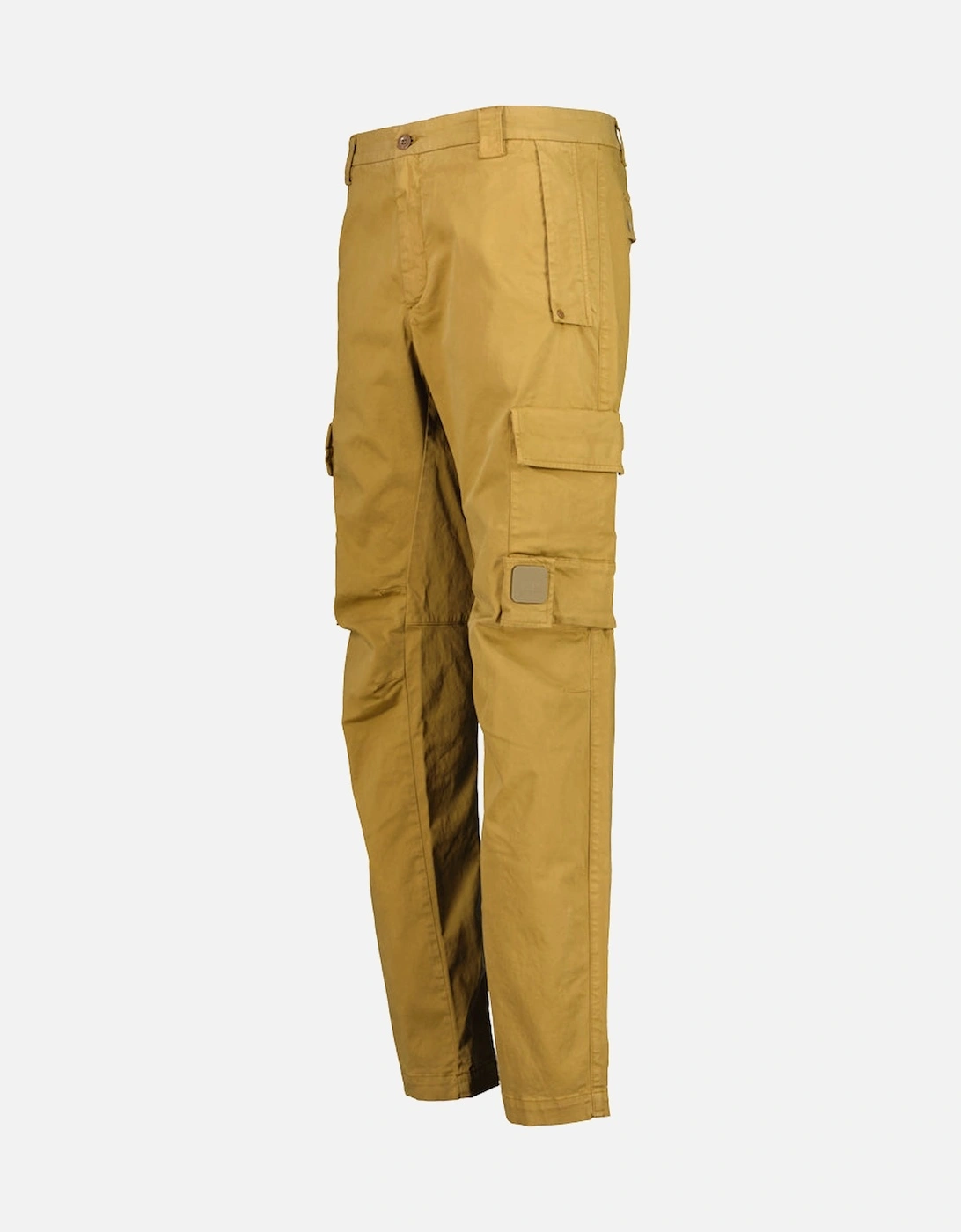 Stretch Satin Cargo Pants