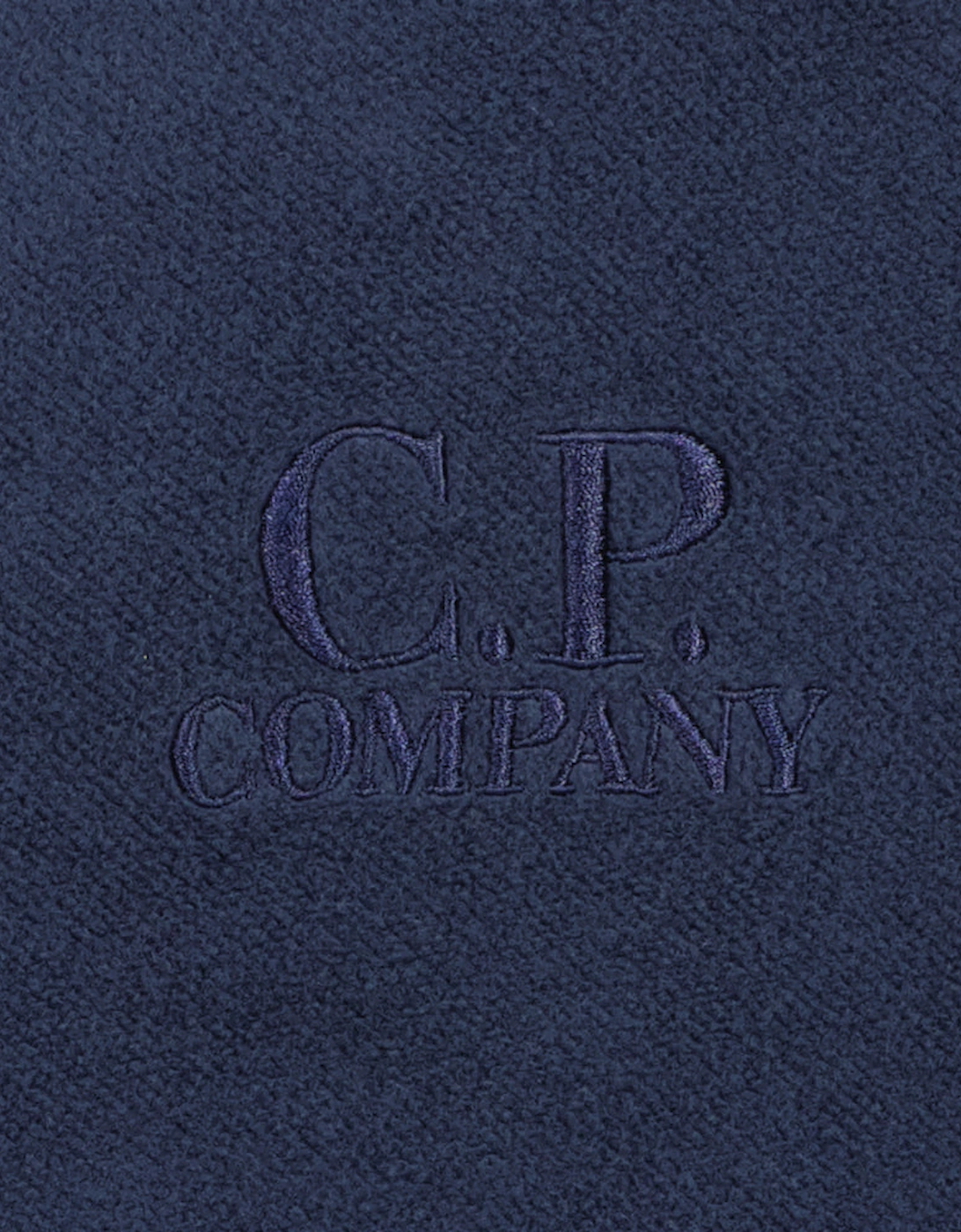 Brushed Fleece Zipped Logo Hoodie