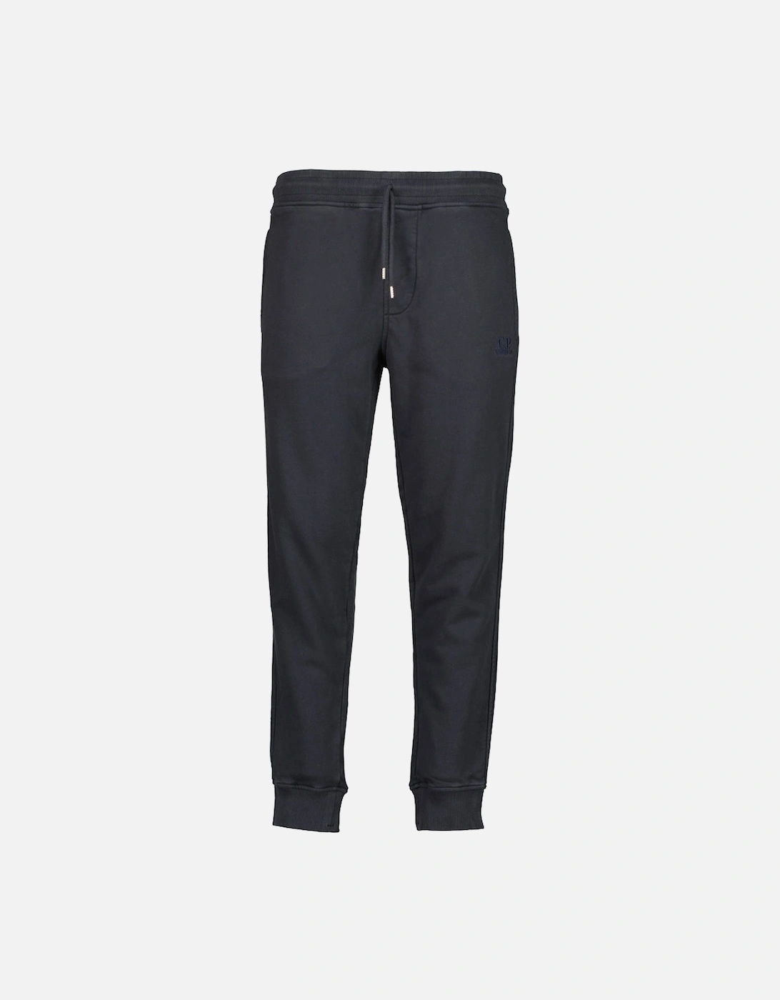 CP Company CP Company Men's Diagonal Fleece Logo Sweat Pants - Navy