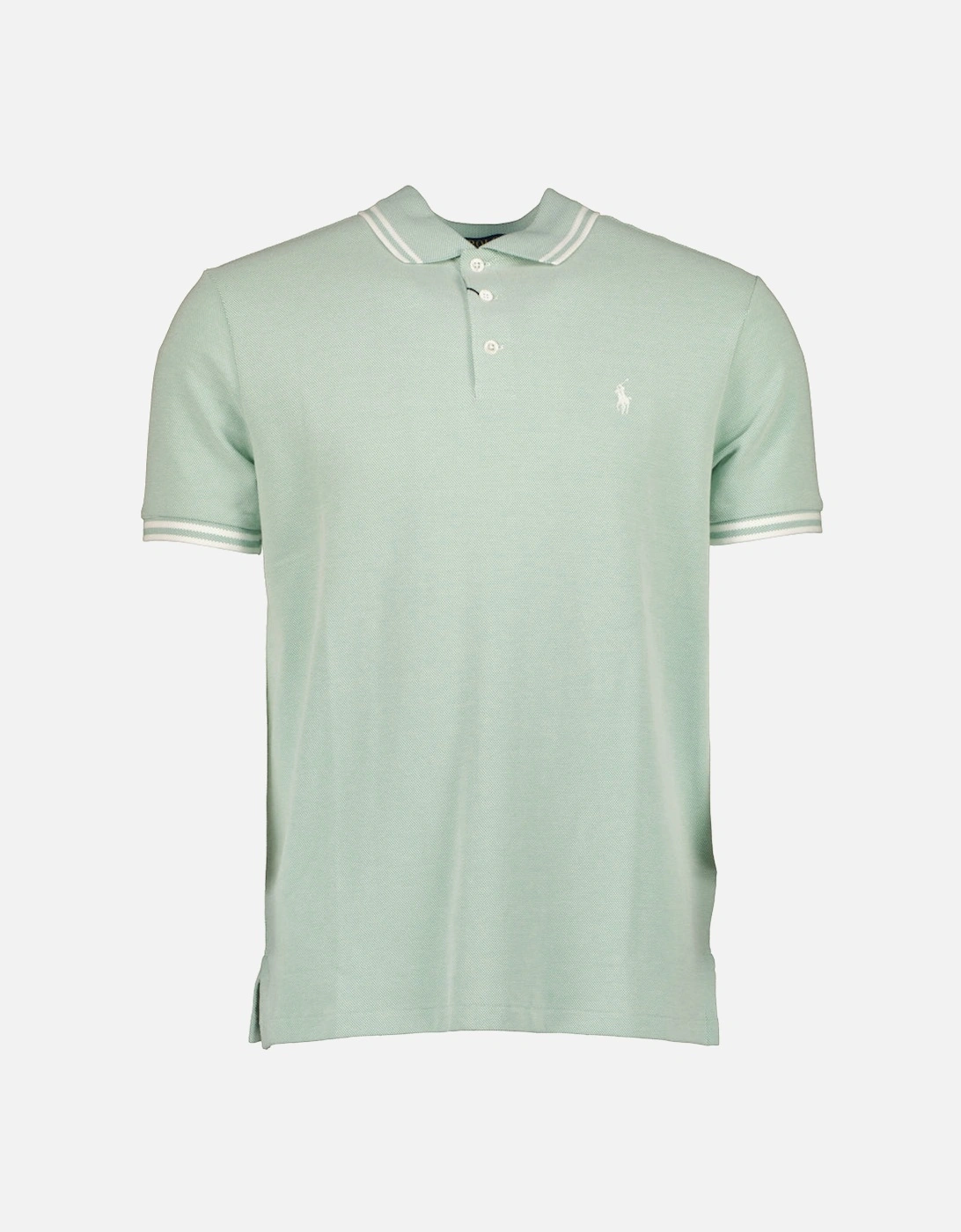 Stretch Mesh Logo Polo Shirt, 3 of 2