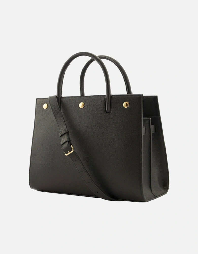 Title Leather Shoulder Bag