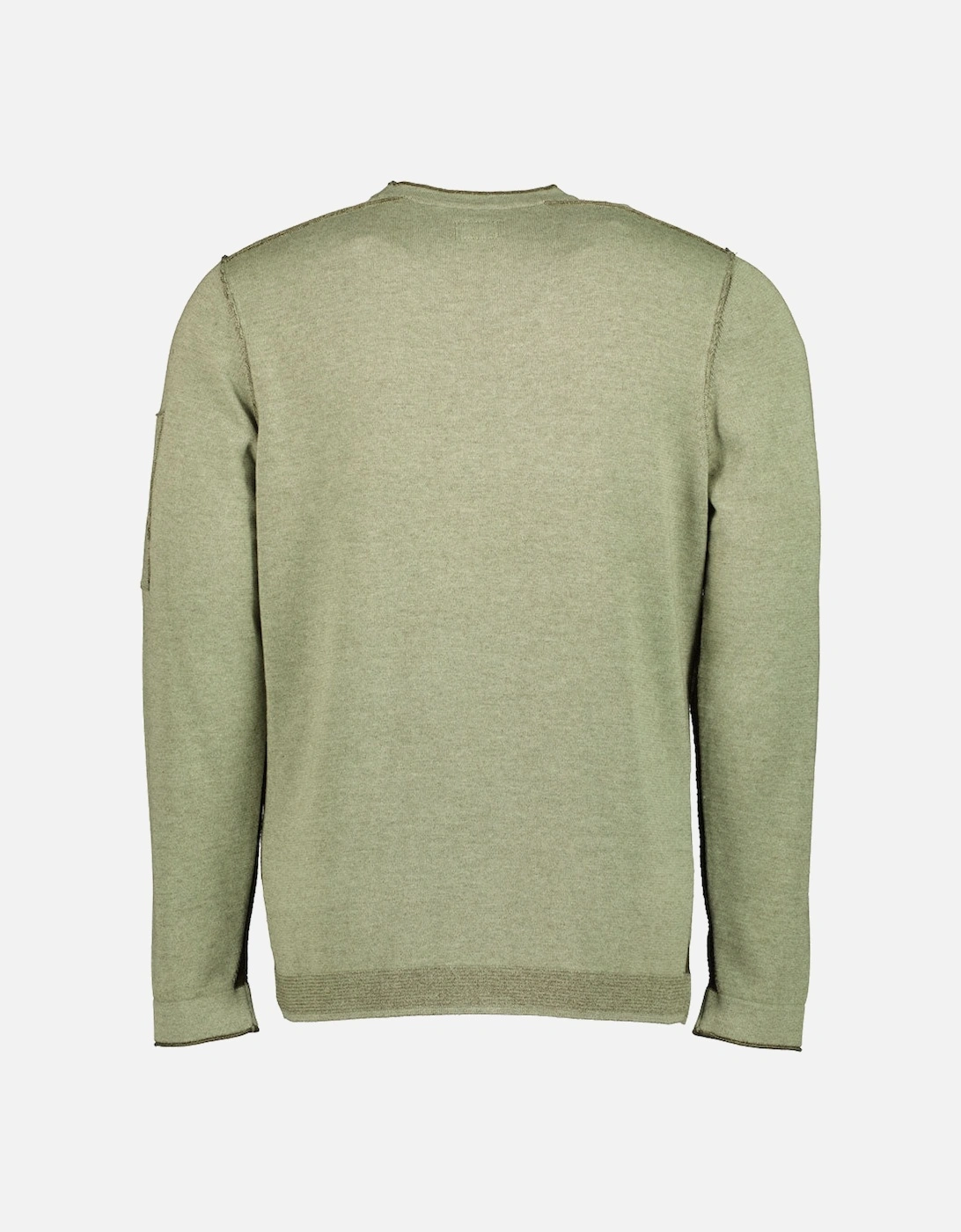 C.P. Double Face Vanisé Crewneck Lens Knit