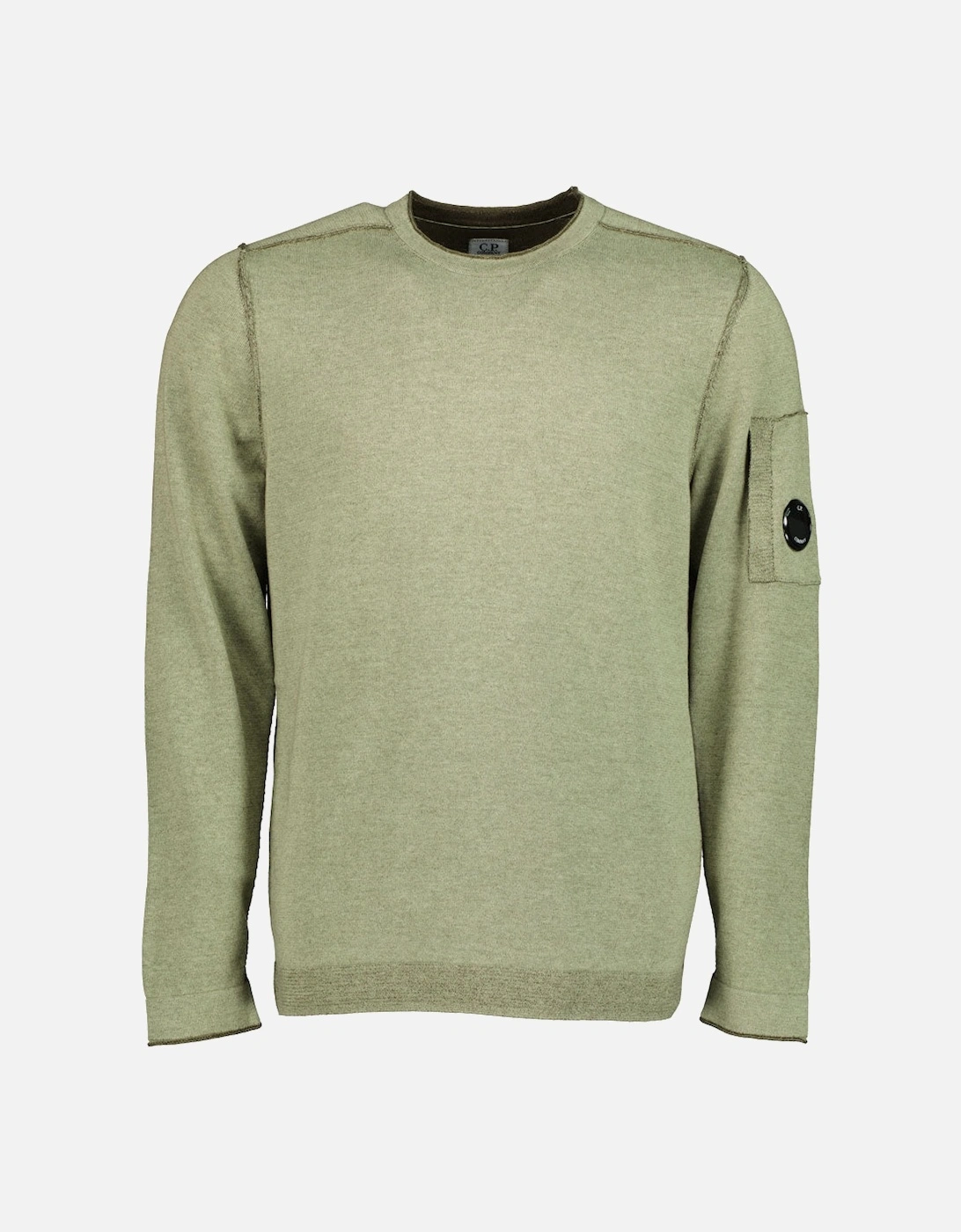 C.P. Double Face Vanisé Crewneck Lens Knit, 5 of 4