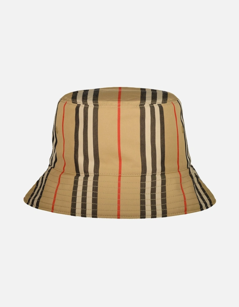Reversible Icon Stripe Bucket Hat