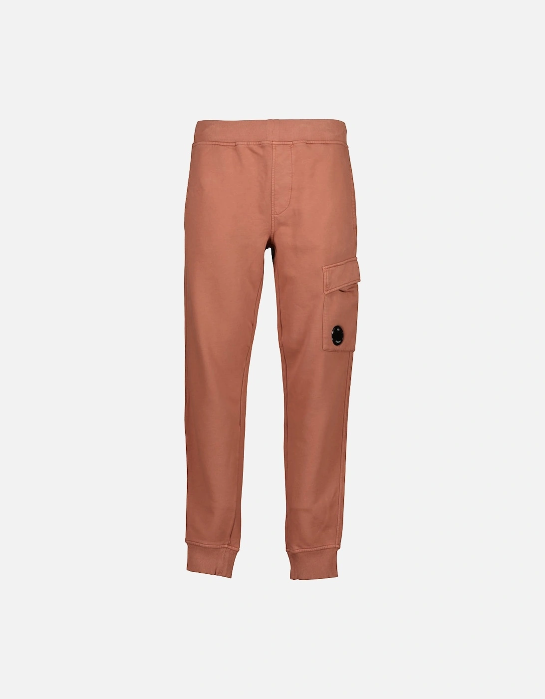 Cp Company Men's Brown Brushed Fleece Lens Sweatpants - Size: 33/32/32/38/Regular