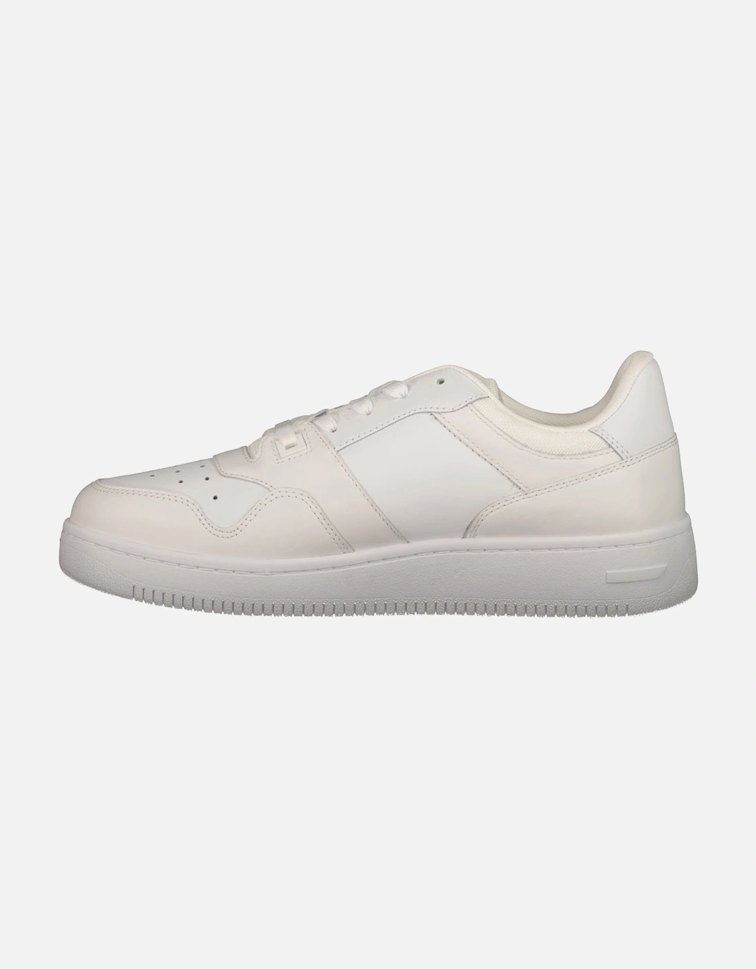 Ladies Essential Retro Leather Basketball Trainers