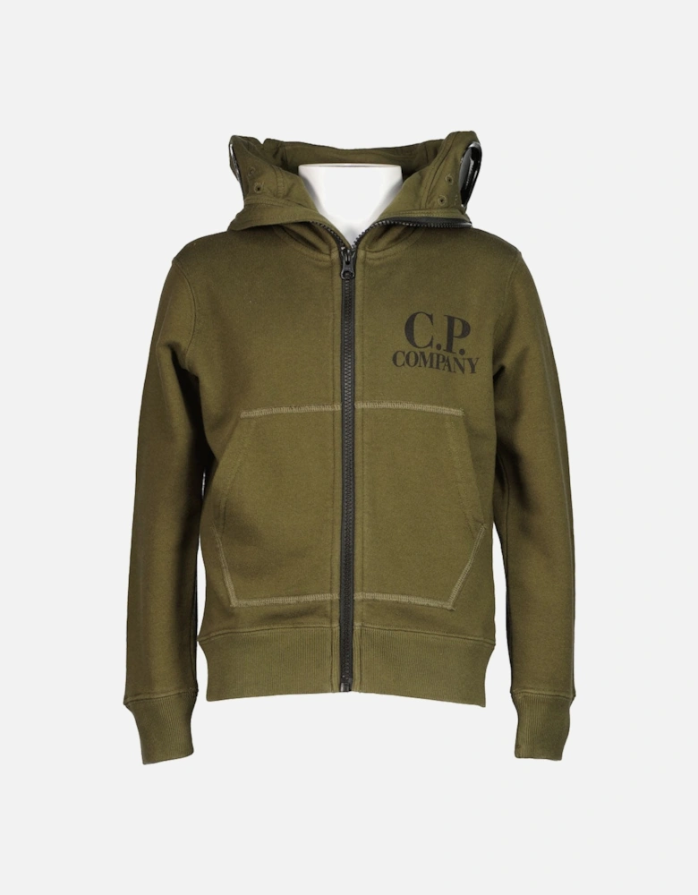 Junior Explorer Goggle Hooded Zip Sweatshirt