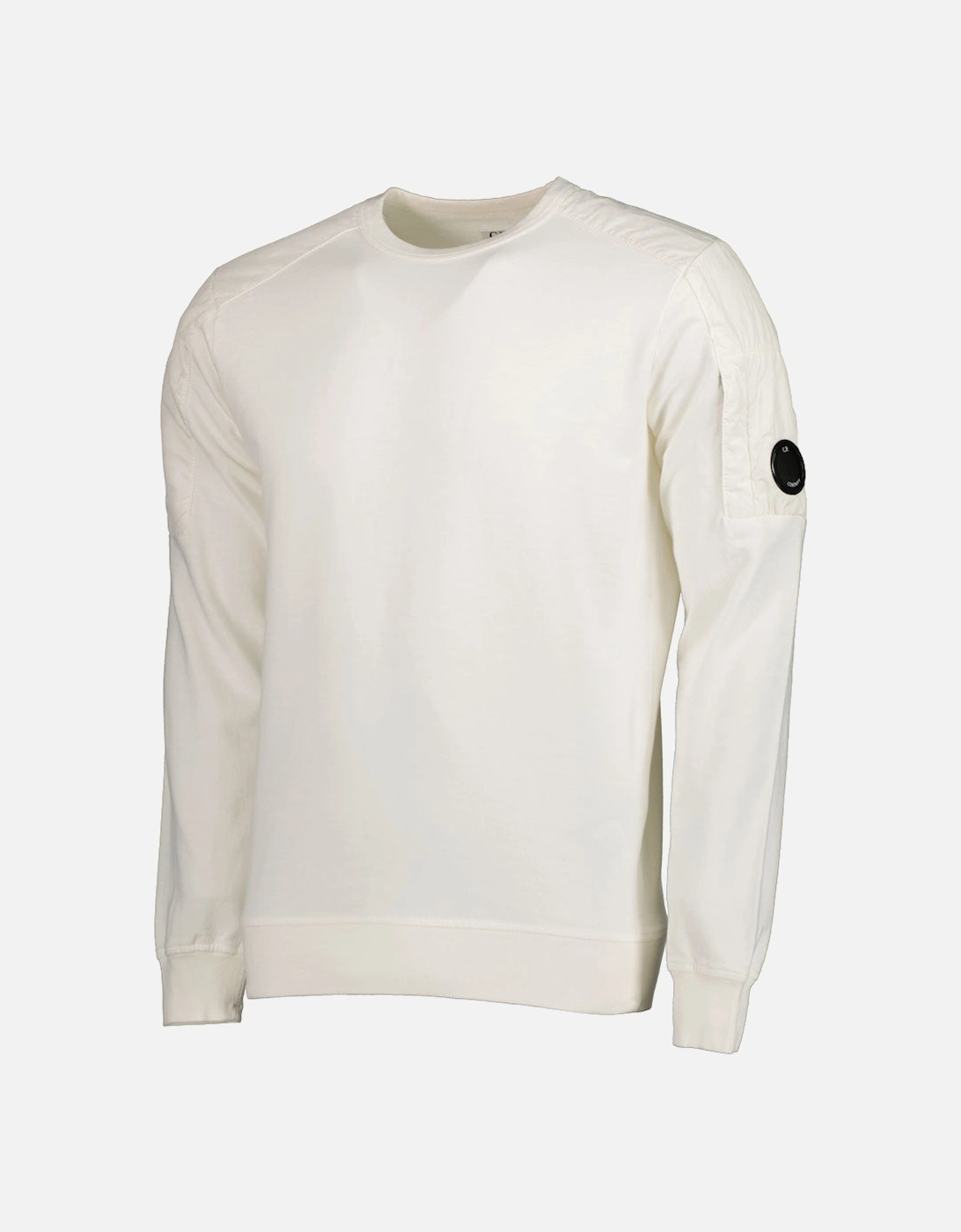 C.P. Company Junior Mixed Crewneck Lens Sweatshirt