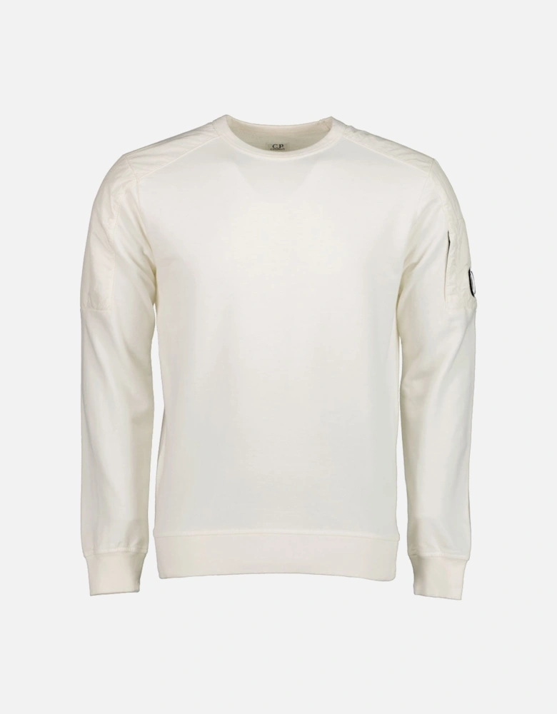 C.P. Company Junior Mixed Crewneck Lens Sweatshirt