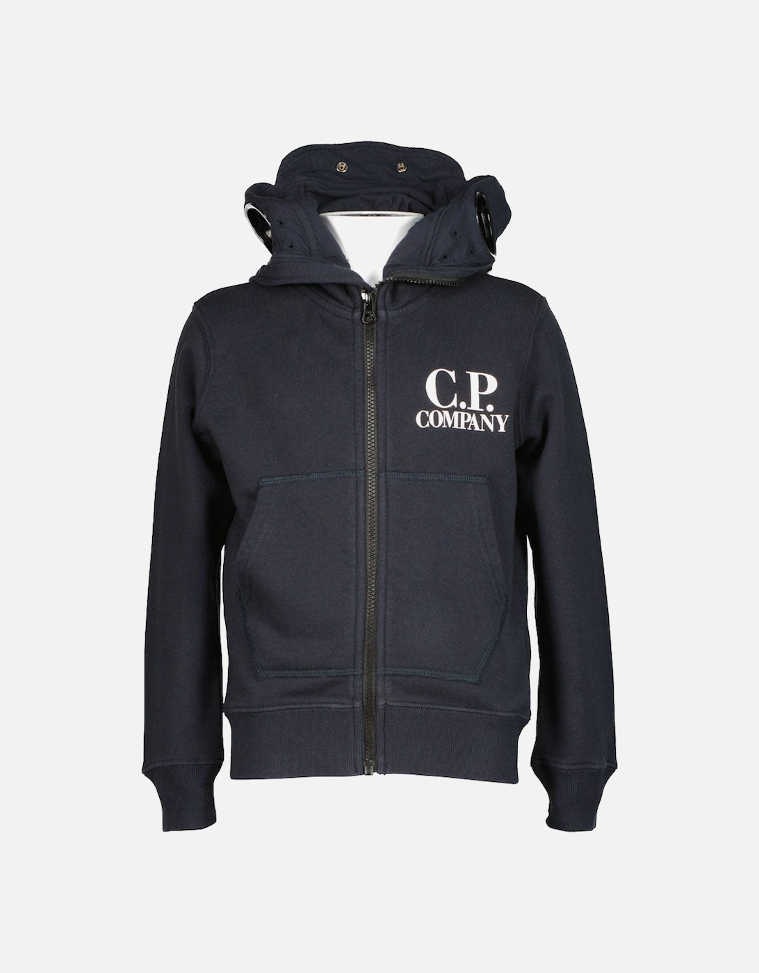 Junior Explorer Goggle Hooded Zip Sweatshirt, 5 of 4