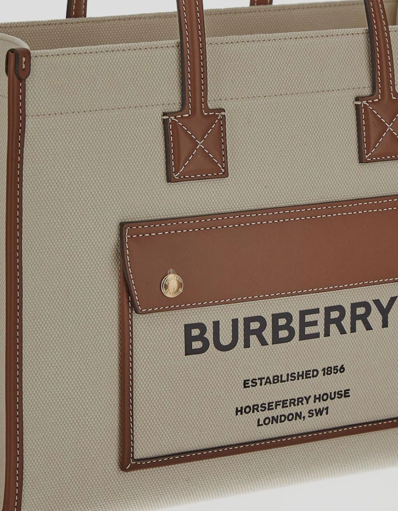 Small Freya Tote Canvas Bag