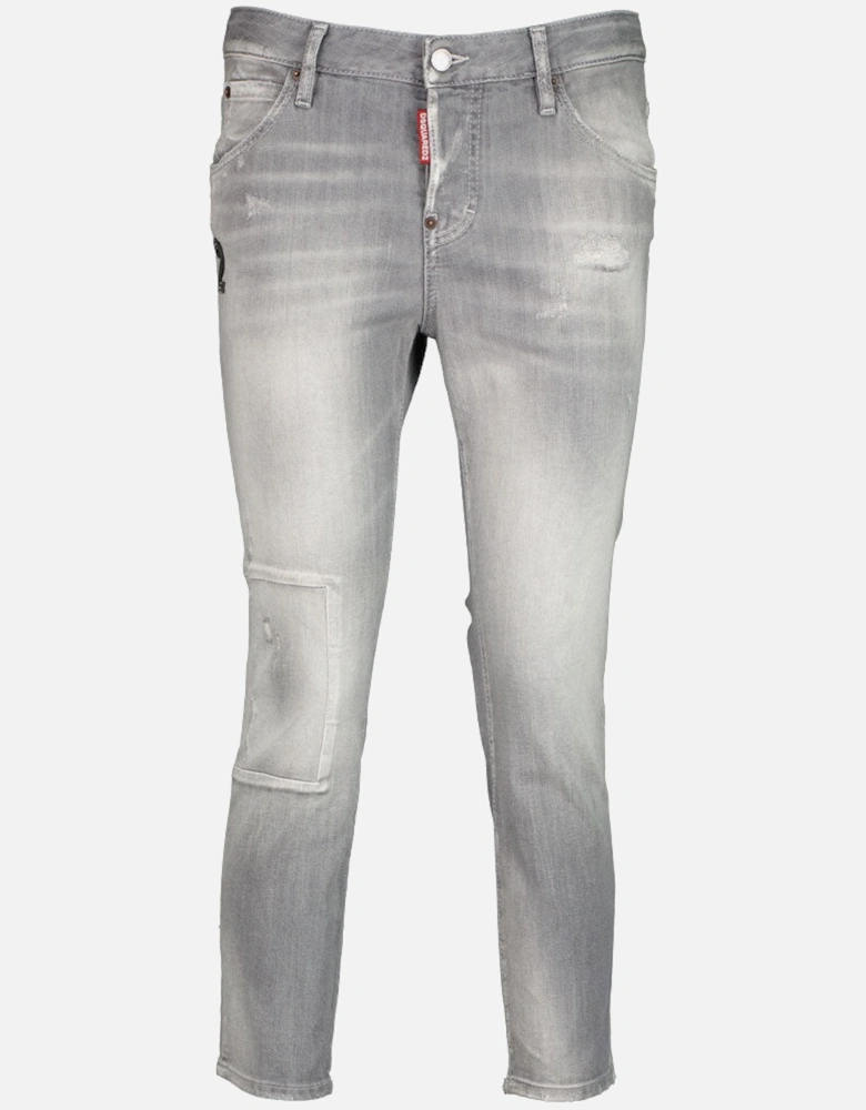 Cool Girl Cropped Ladies Jeans