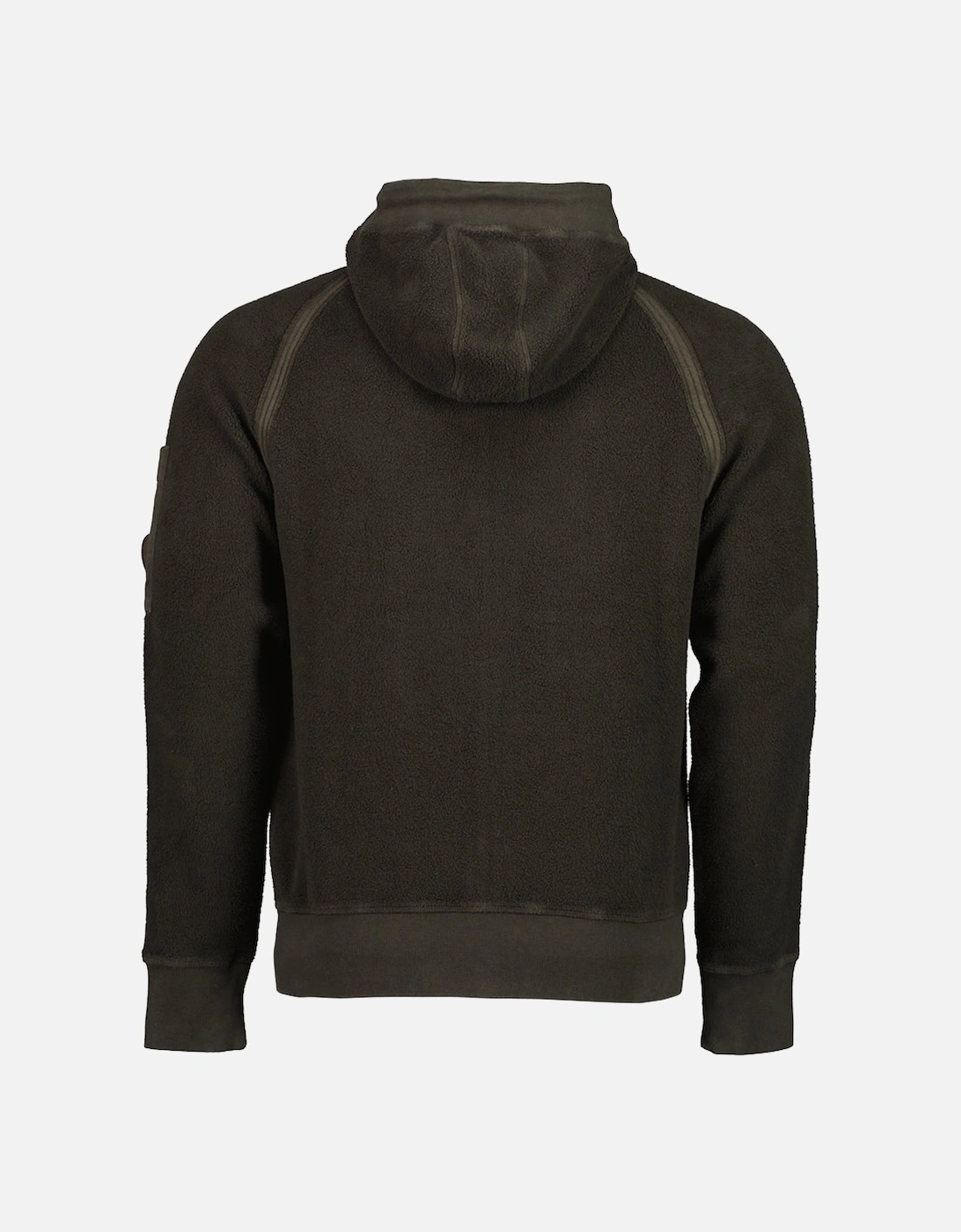 Polar Fleece Zip Up Hooded Lens Sweatshirt