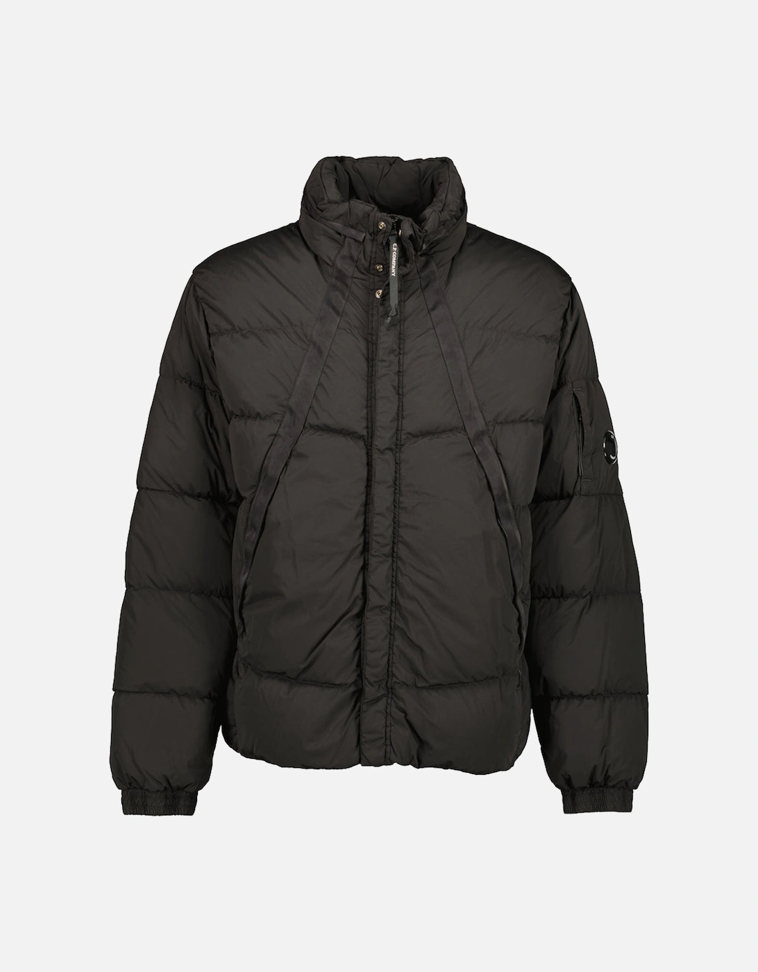 Cp Company Men's Black Nycra-R Down Lens Jacket  Regular/34 Xs
