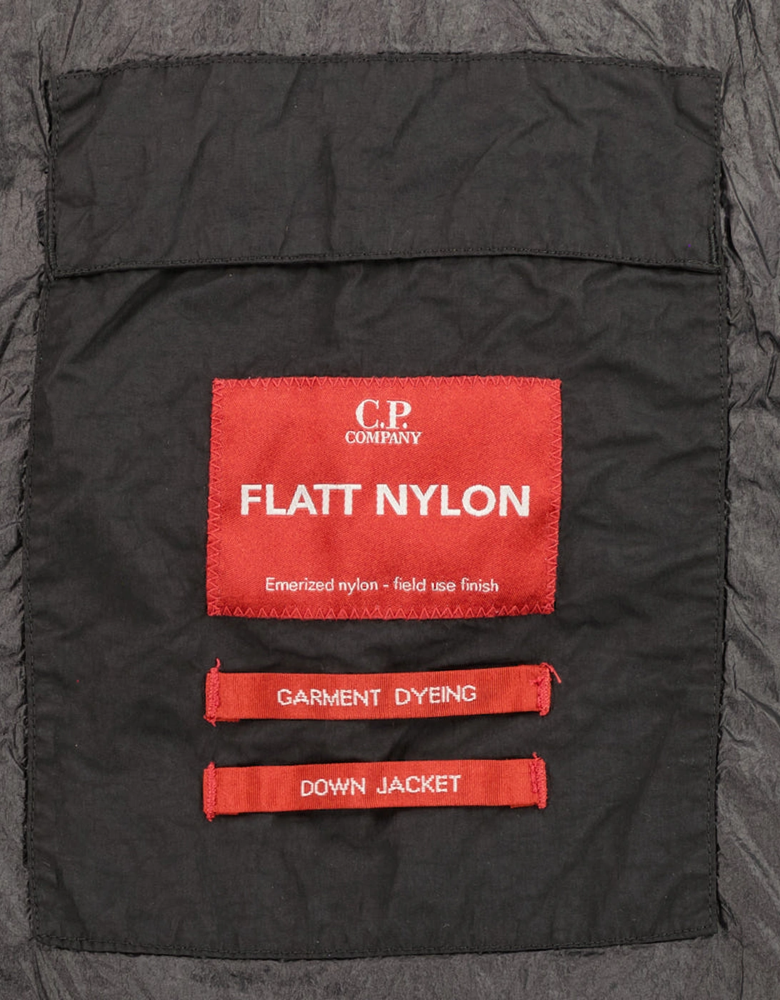 Long Flatt Nylon Down Lens Jacket