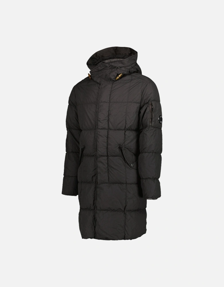Long Flatt Nylon Down Lens Jacket