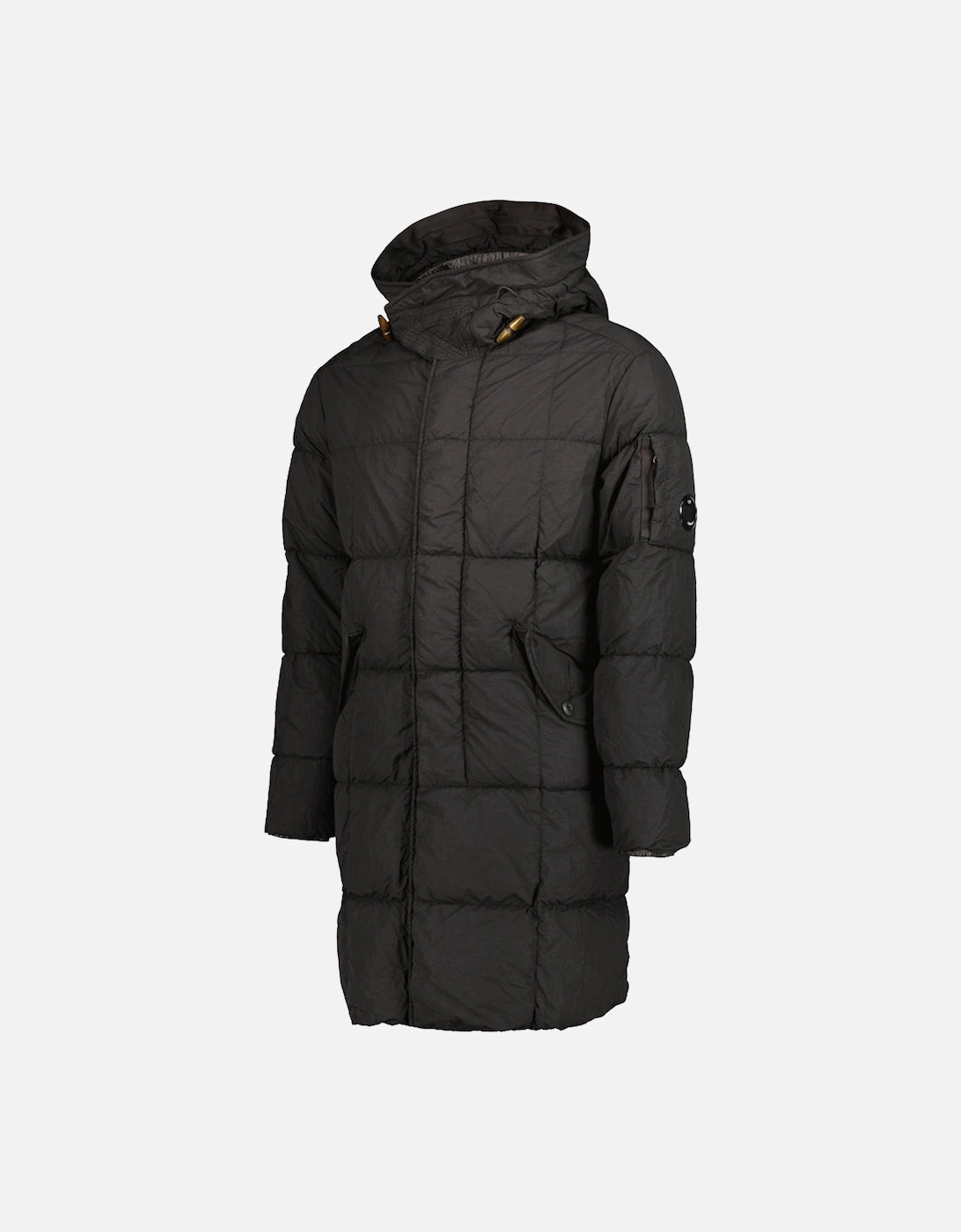 Long Flatt Nylon Down Lens Jacket