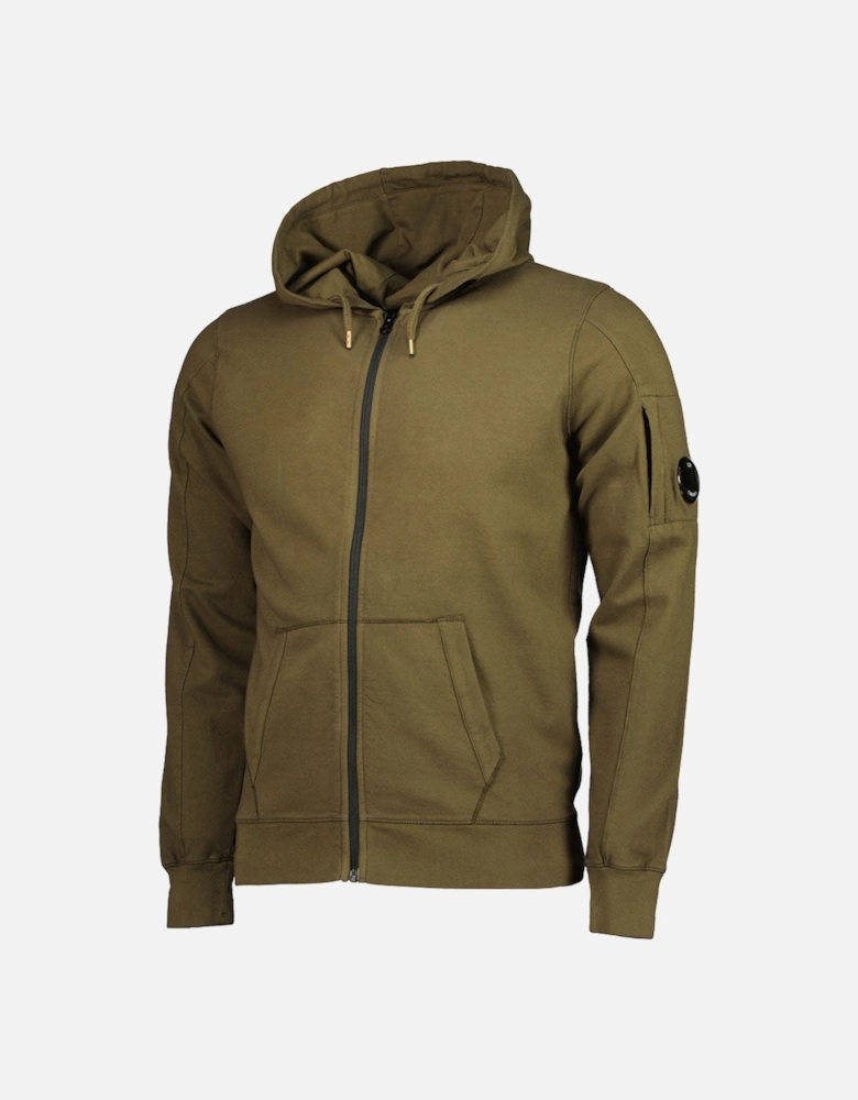 Junior Light Fleece Zip Lens Hoodie