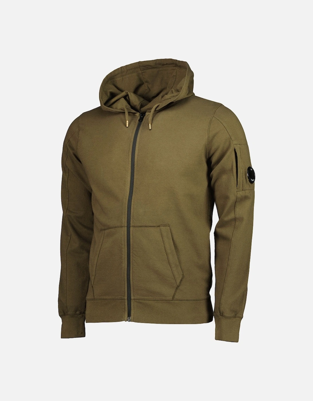 Junior Light Fleece Zip Lens Hoodie