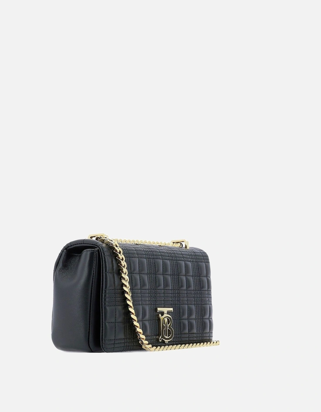 Small Lola TB Quilted Leather Shoulder Bag
