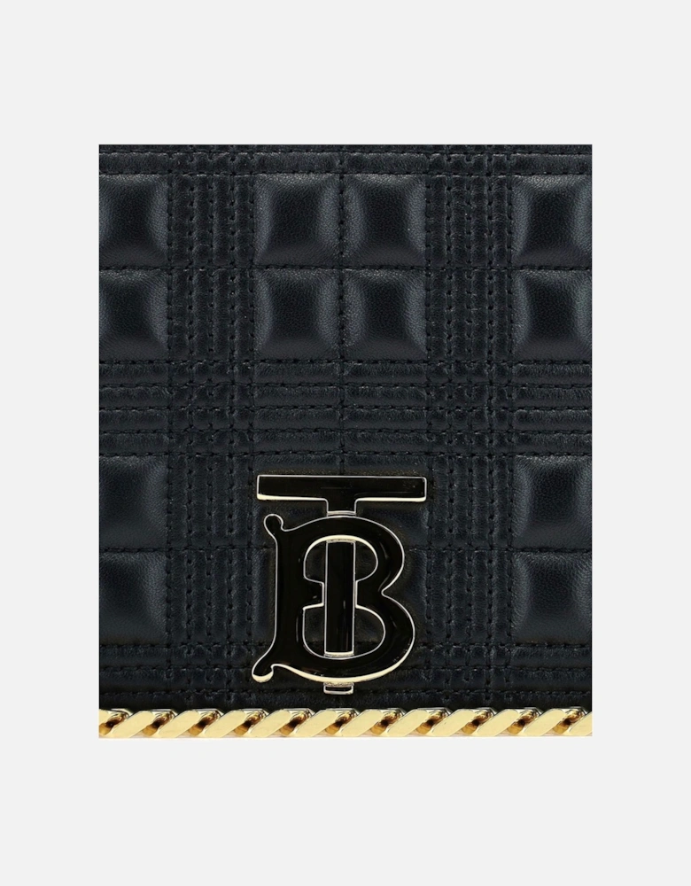 Small Lola TB Quilted Leather Shoulder Bag