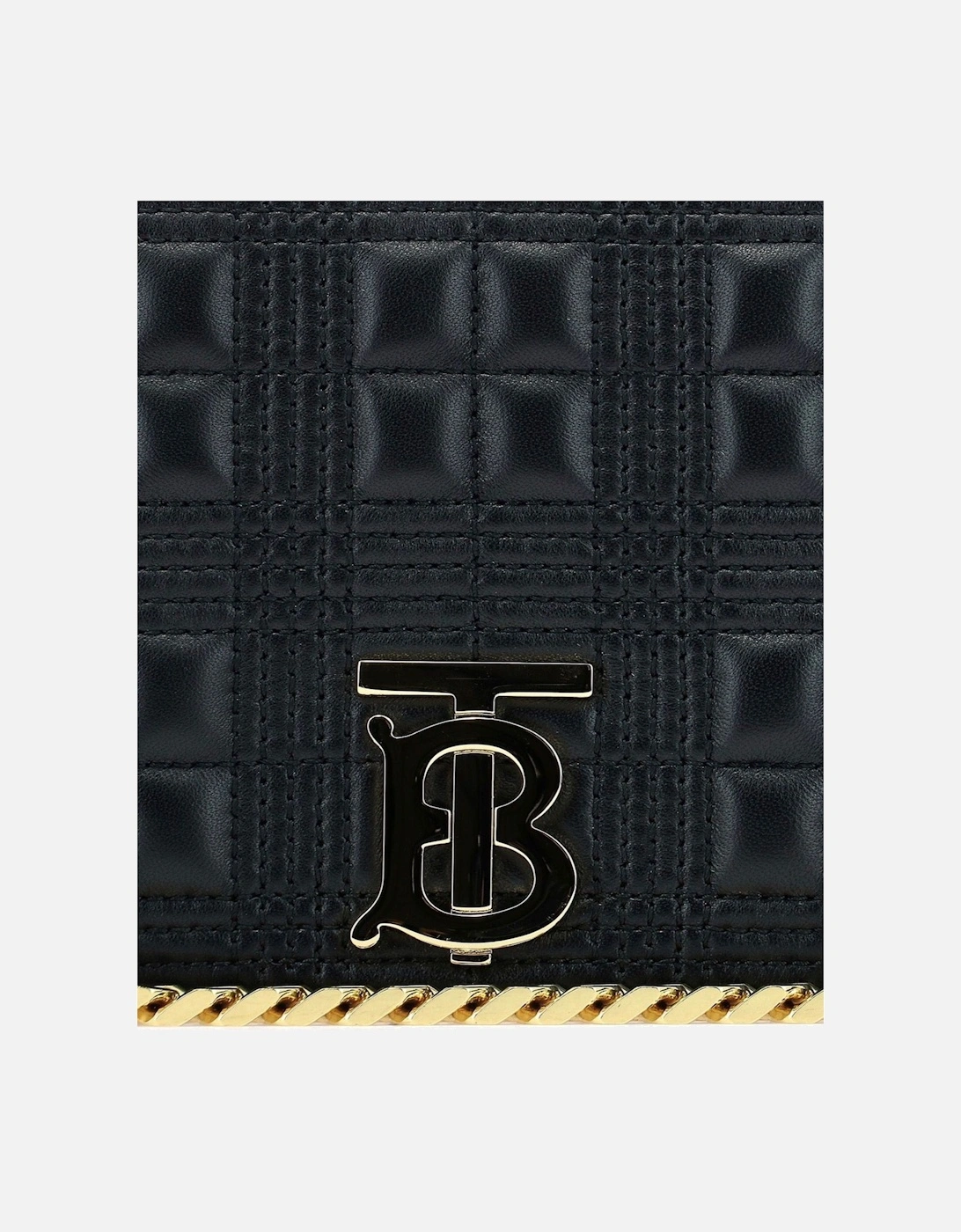 Small Lola TB Quilted Leather Shoulder Bag