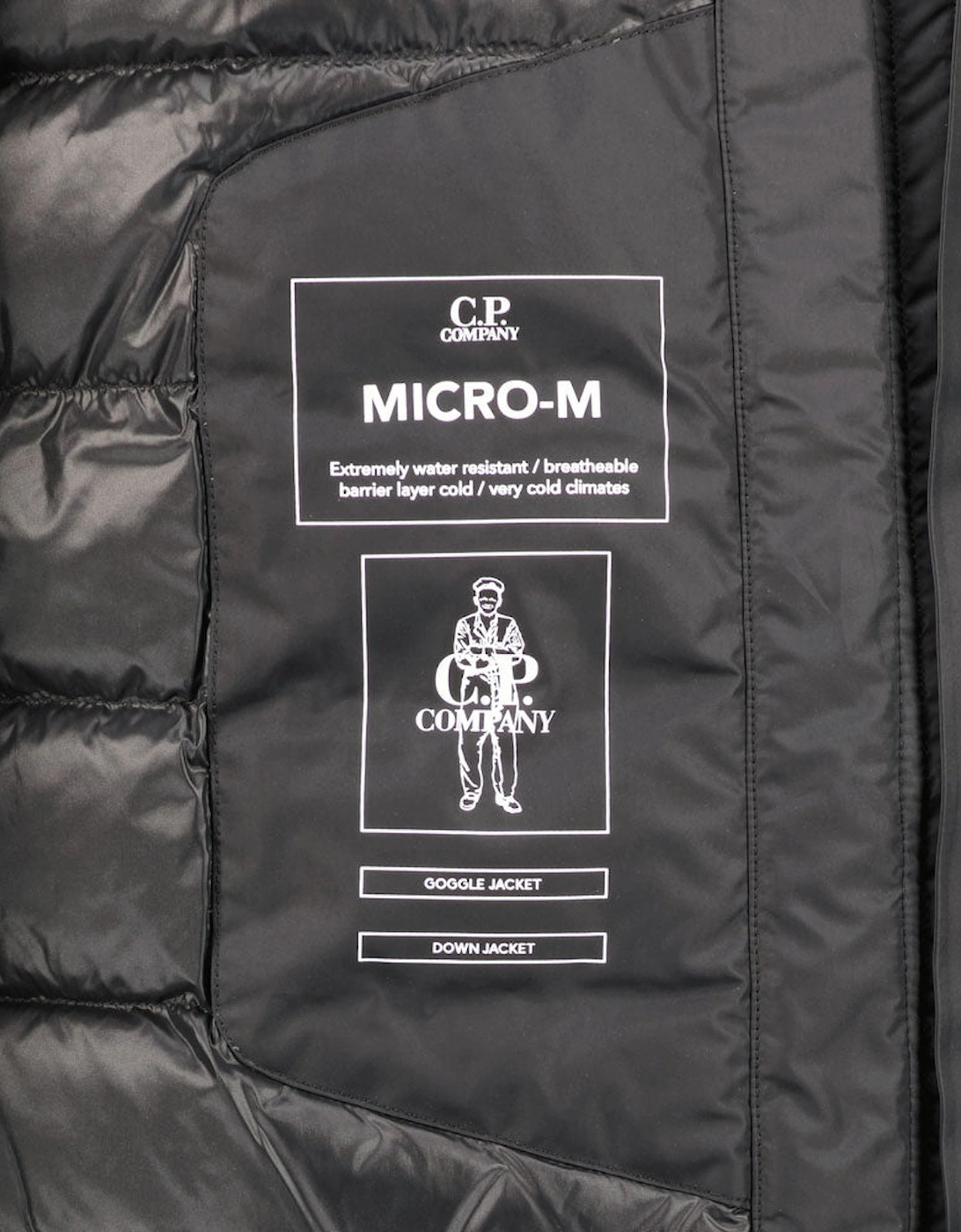Junior Micro-M Down Goggle Parka