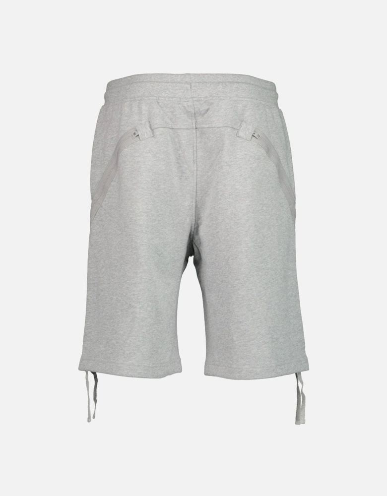 Diagonal Fleece Lens Sweat Shorts