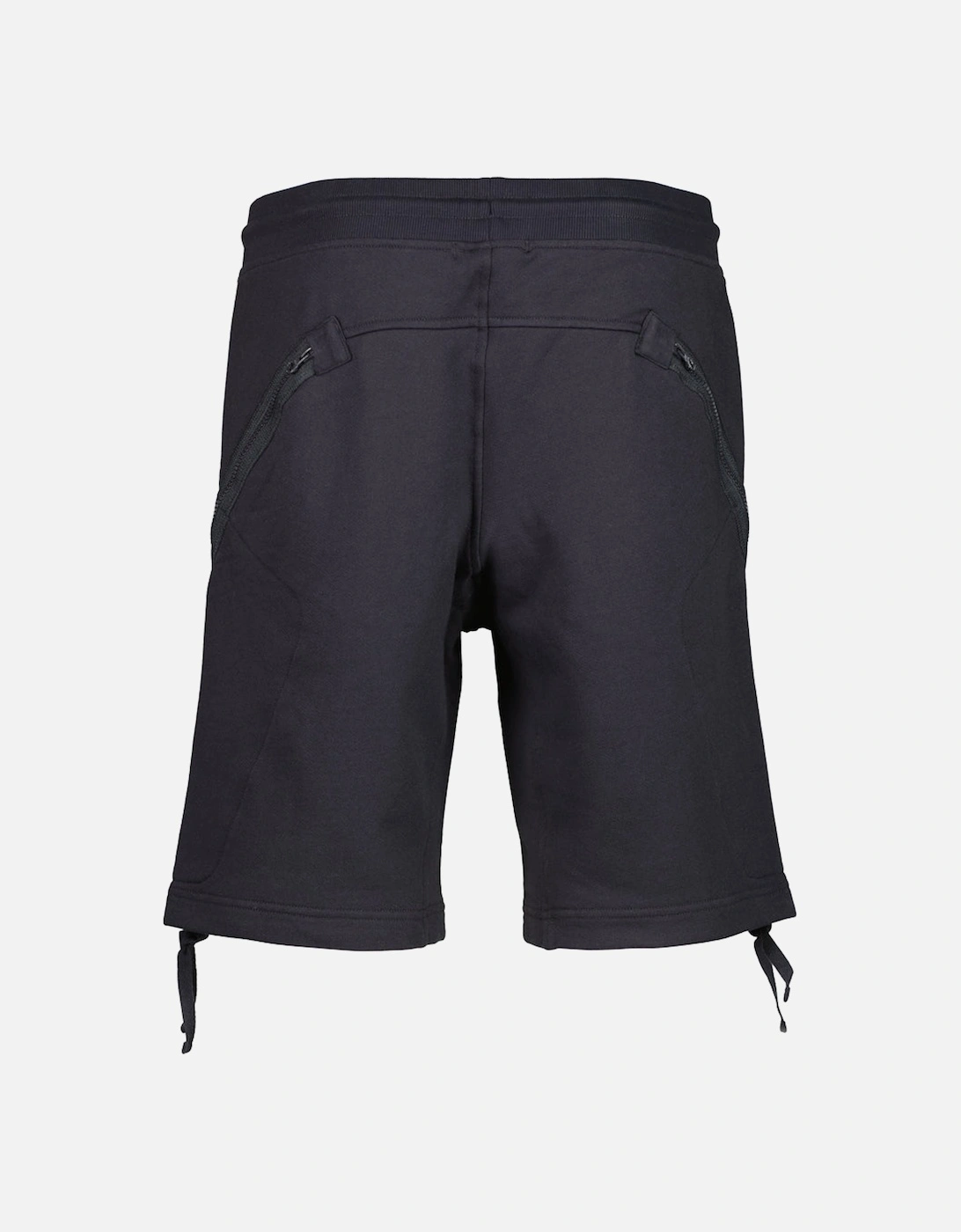 Diagonal Fleece Lens Sweat Shorts