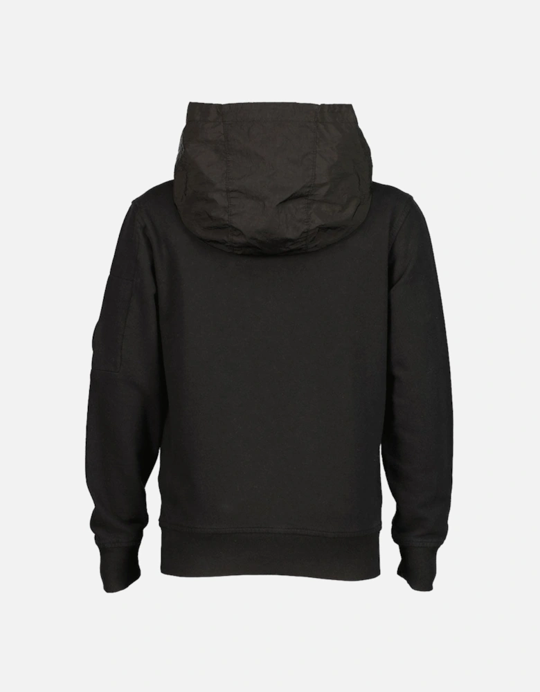 Junior Mixed Quarter Zip Lens Hoodie