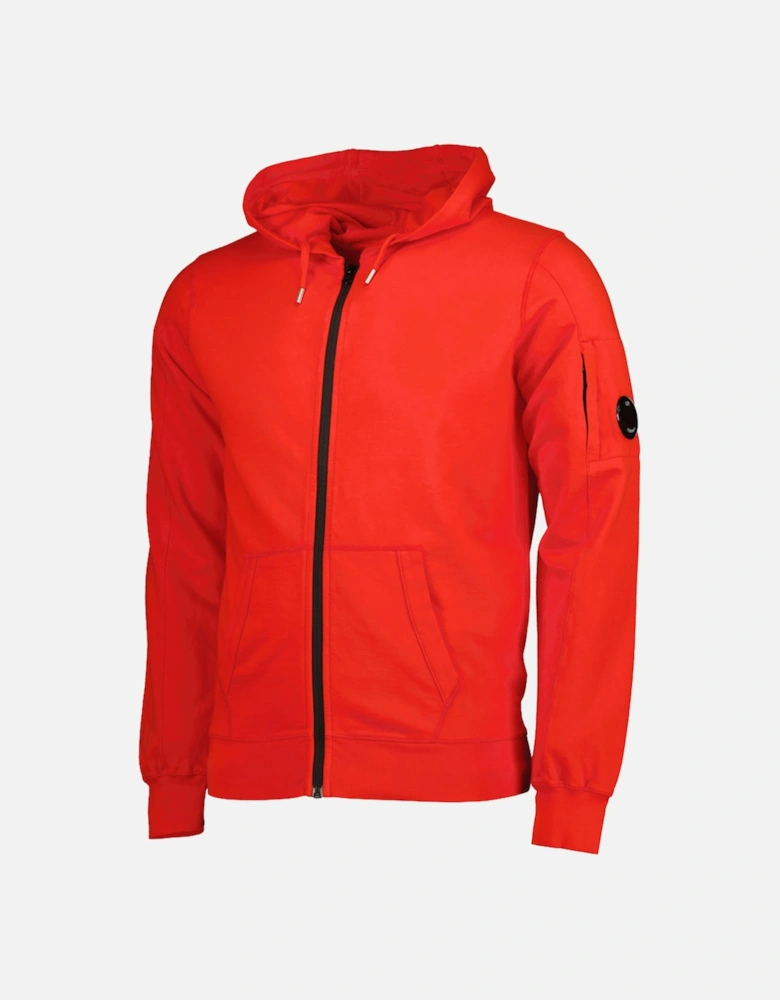 Junior Light Fleece Zip Lens Hoodie