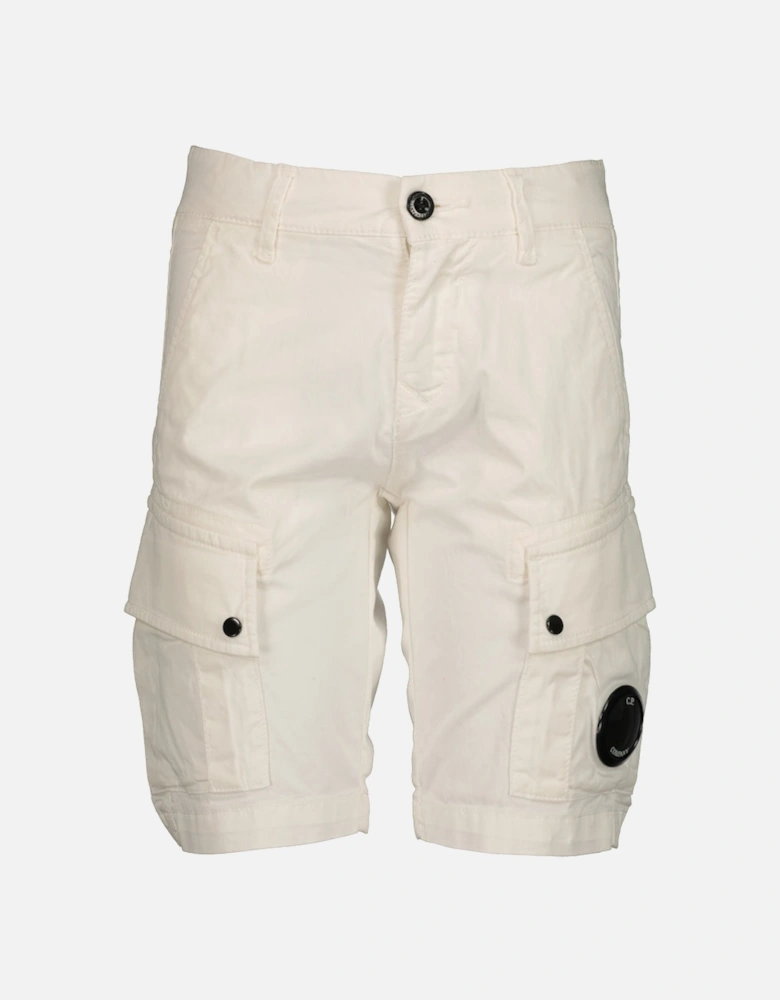 Junior Stretch Gabardine Lens Cargo Shorts