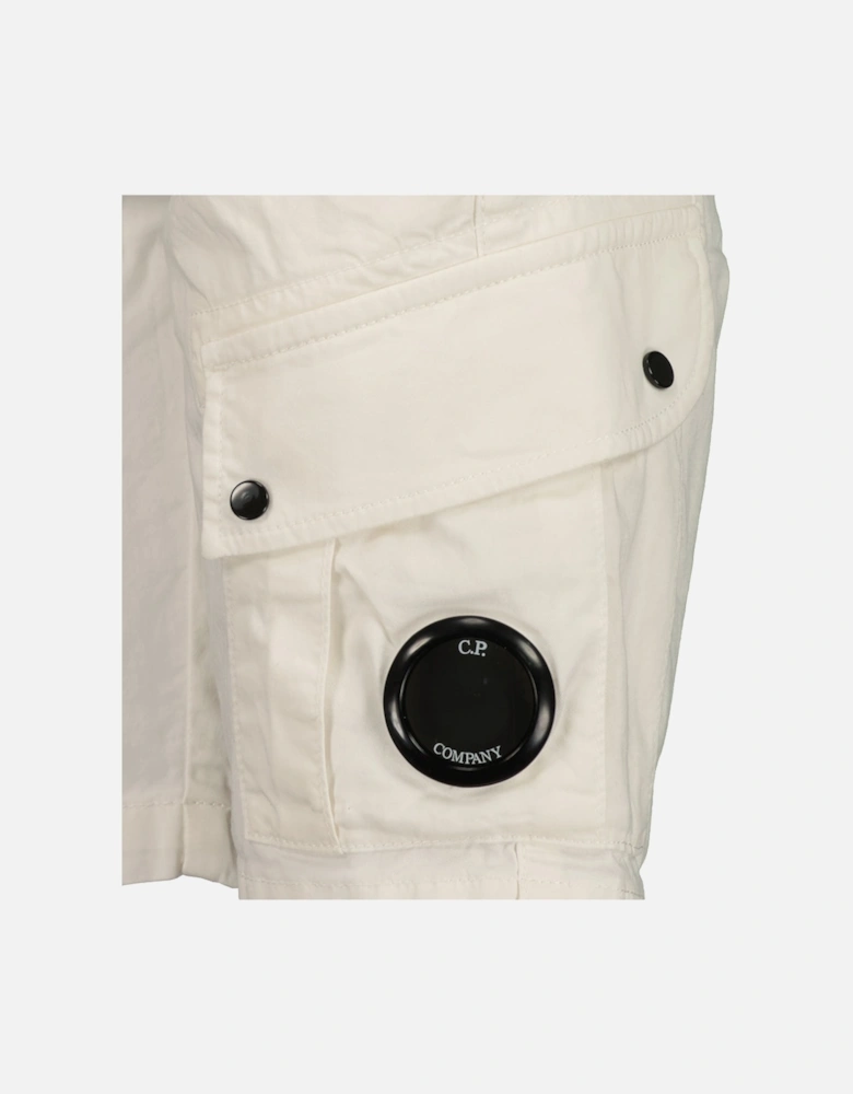 Junior Stretch Gabardine Lens Cargo Shorts