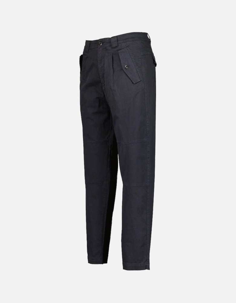 Loose Fit Stretch Satin Trousers