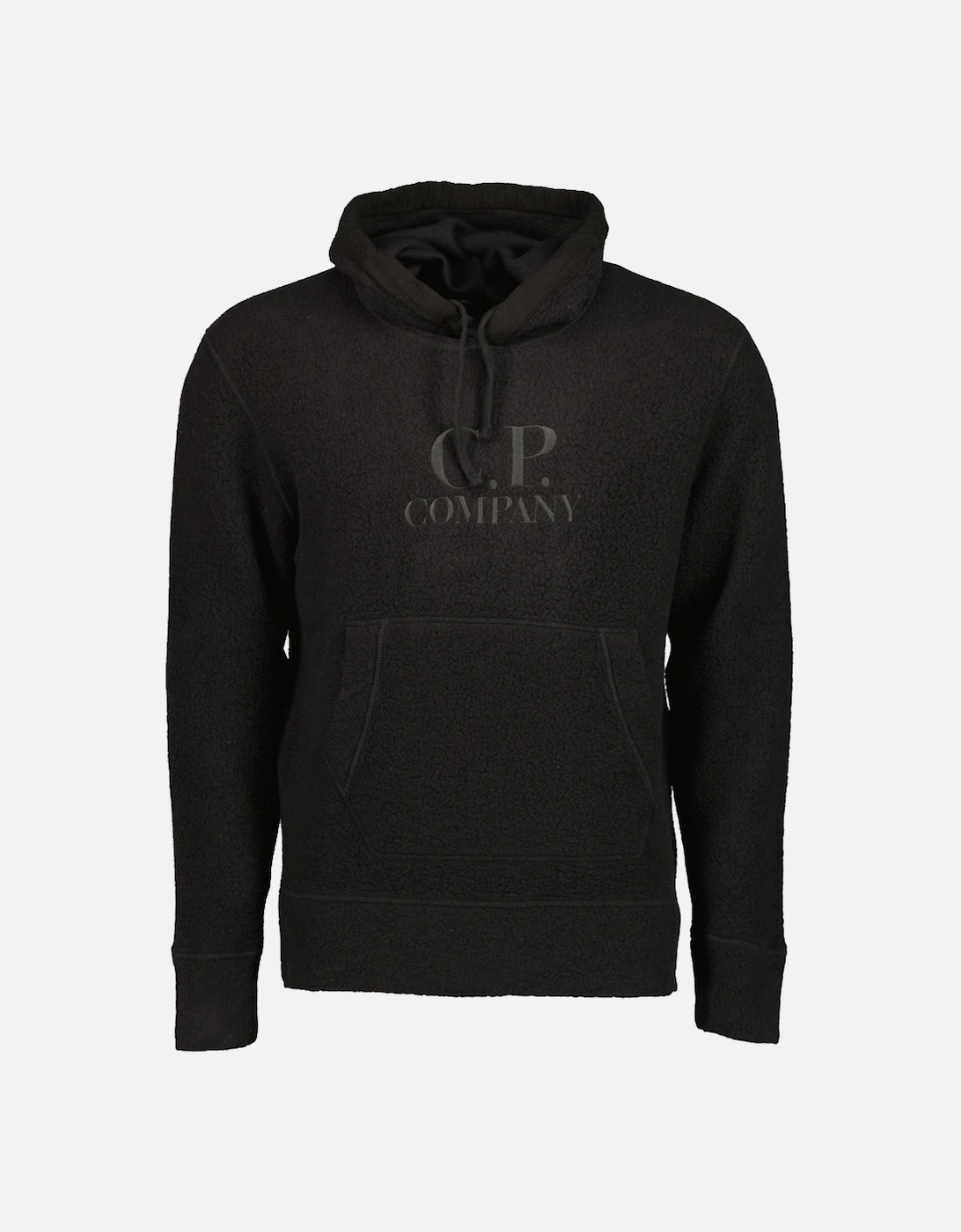 Wool Polar Fleece Logo Hoodie, 5 of 4