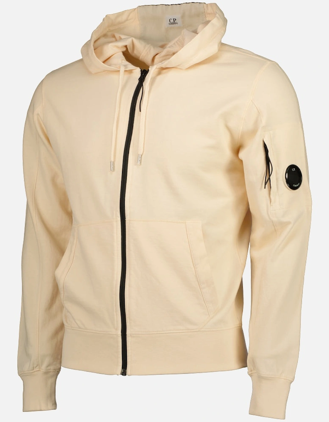 Light Fleece Lens Zip Hoodie