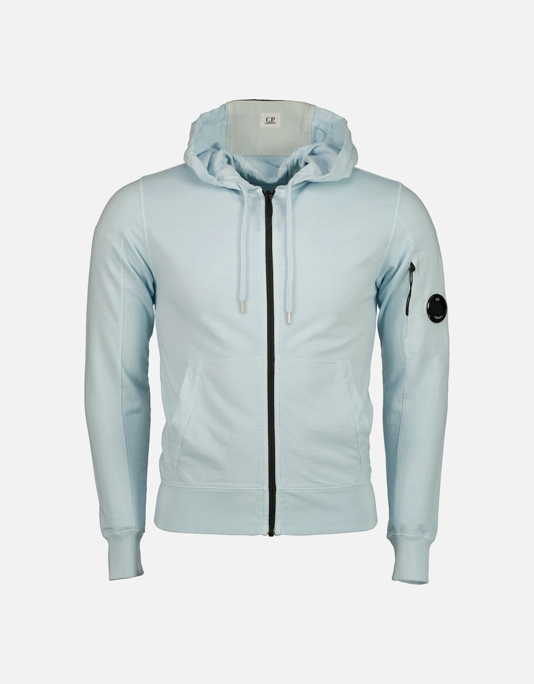 Light Fleece Lens Zip Hoodie, 6 of 5