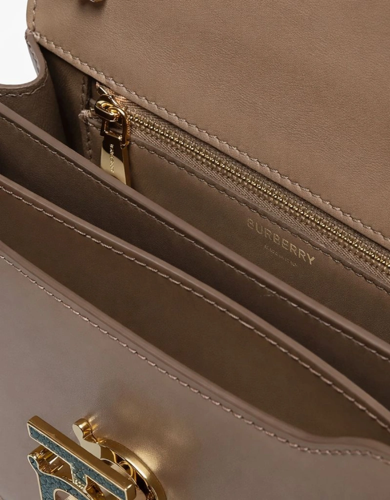 Small Leather TB Shoulder Bag