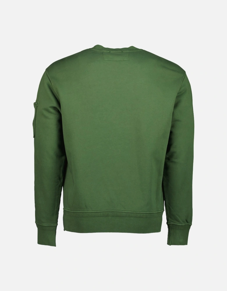 Diagonal Fleece Resist Dyed Lens Sweat