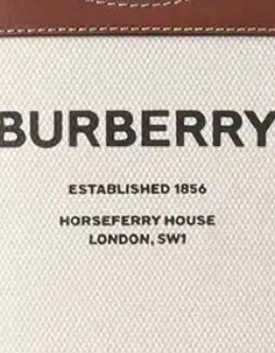 Small Two-Tone Canvas And Leather Pocket Bucket Bag