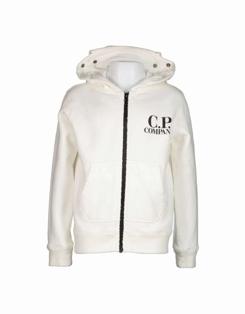 C.P. Junior Goggle Hooded Zip Sweat