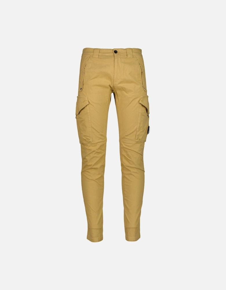 Stretch Satin Lens Cargo Pants