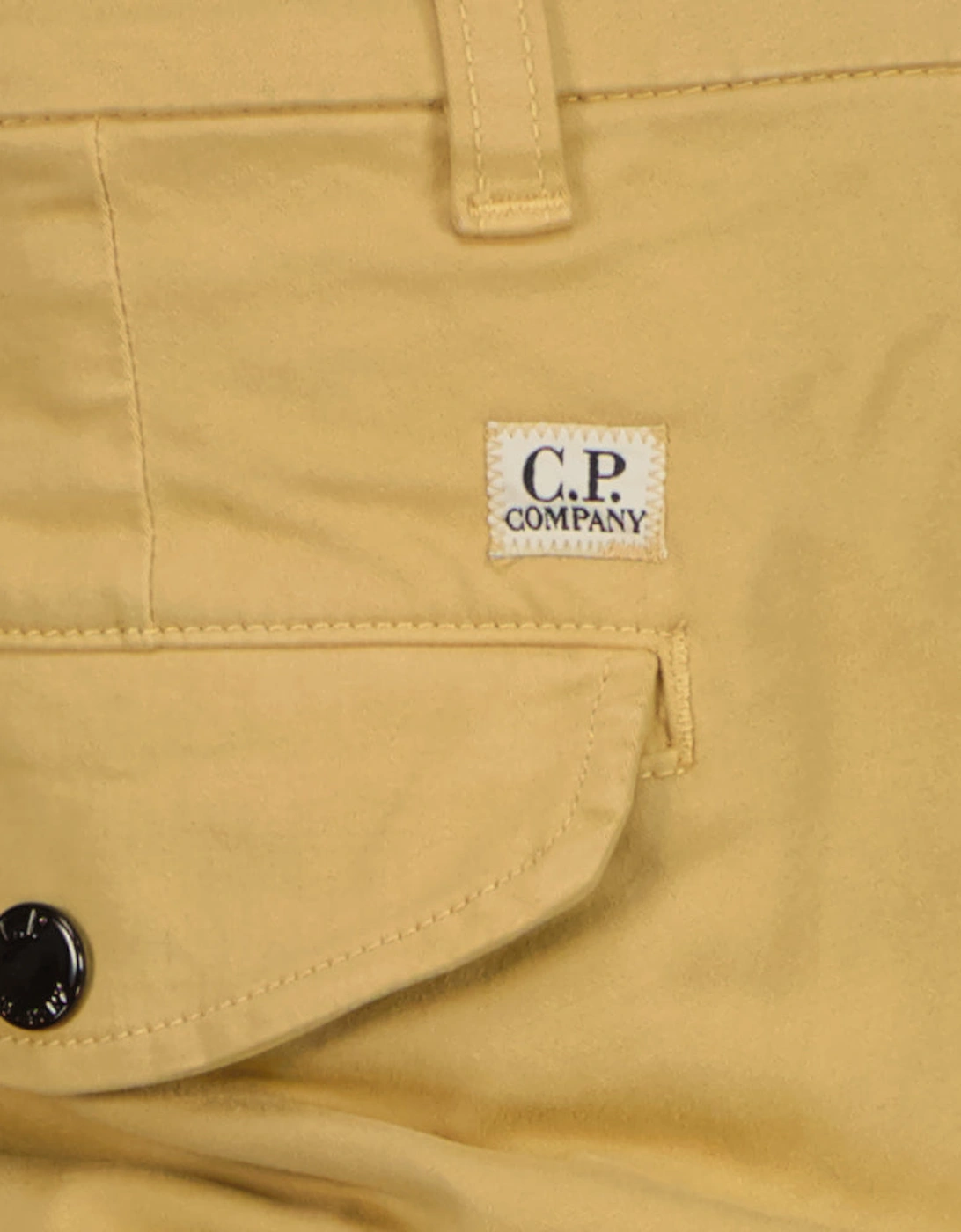 Stretch Satin Lens Cargo Pants