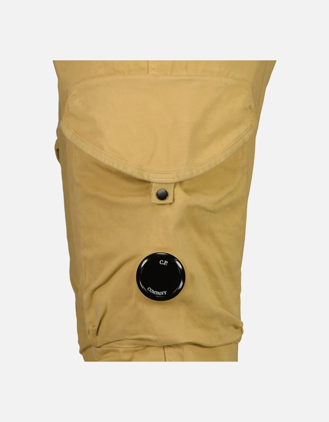 Stretch Satin Lens Cargo Pants