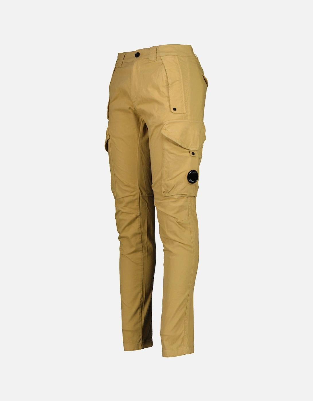Stretch Satin Lens Cargo Pants