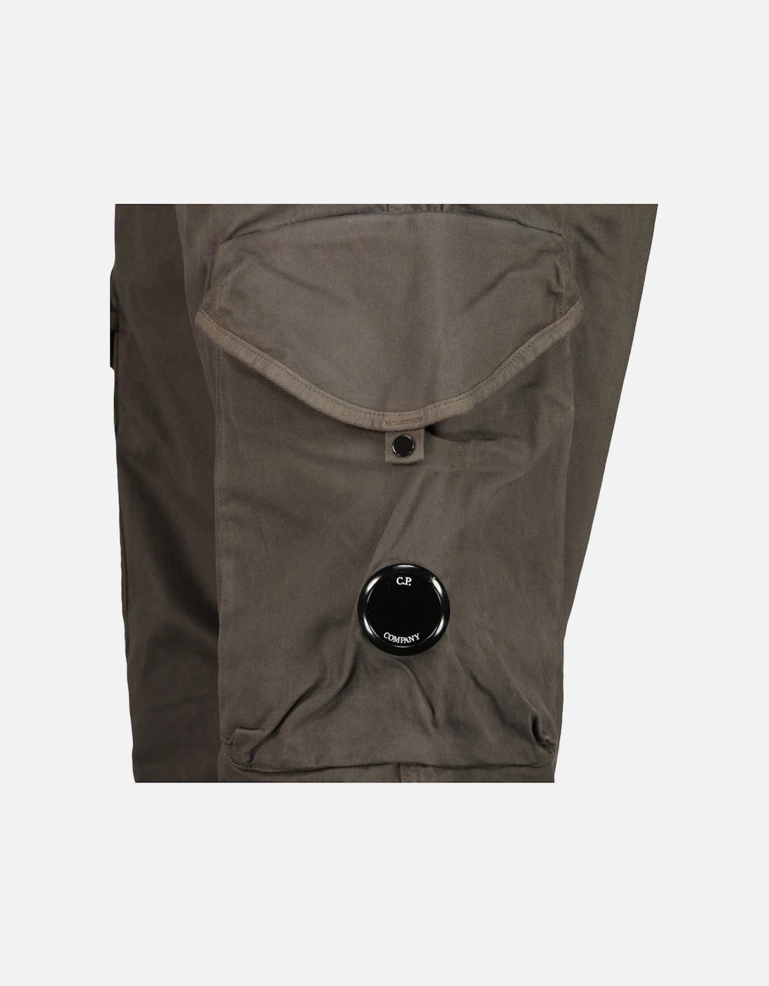 Stretch Satin Lens Cargo Pants